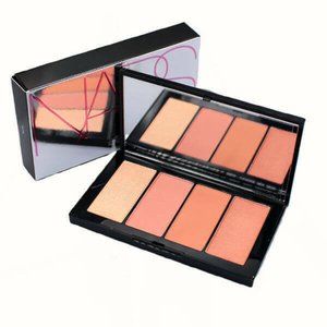Nars Hot Fix Cheek Palette Highlighting Blush Powder + 3 Blush Shades NIB